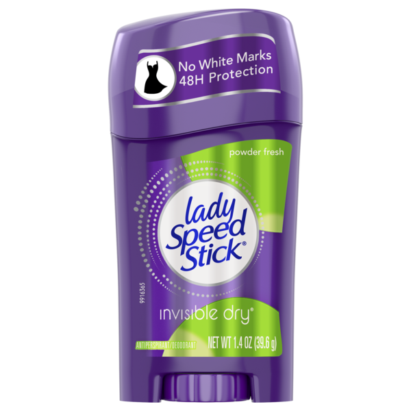 Lady Speed Stick Lady Speed Stick Antiperspirant Invisible Dry Powder Fresh, PK12 196369